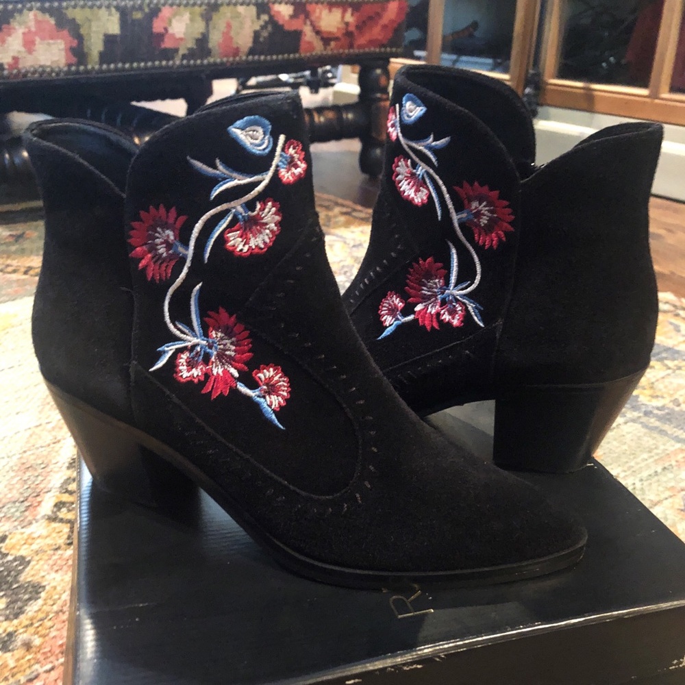 Rebecca Minkoff Lulu Embroidered Bootie
